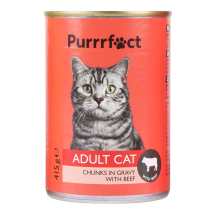 Kons. ėd. kat. su jaut. PURRRFECT, 415g