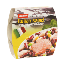 Itališkos salotos su atl. lašiša RIMI, 220 g