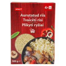 Ilgagrūdžiai plikyti ryžiai RIMI, 500 g