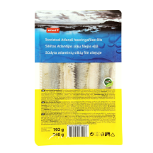 Sūdyta silkių filė aliejuje RIMI 240G/192G