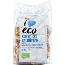 Ekolog. graikiniai riešutai I LOVE ECO, 100g