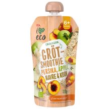 Ekol. vaisių, grūdų tyrelė I LOVE ECO, 120 g