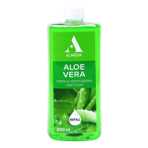 Skystas rankų muilas ALMEDA ALOE VERA, 800 ml