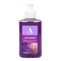 Skystas rankų muilas ALMEDA LAVENDER, 300 ml