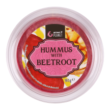 Humusas RIMI PLANET su burokėliais, 180 g