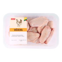 Viščiukų broil.sparnelių vid.dalys RIMI, 500g