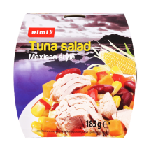 Meksikietiškos salotos su tunu RIMI, 185 g