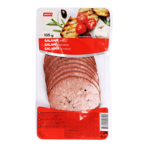 Saliamis su pipirais RIMI, pjaustytas, 105 g