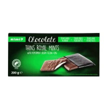 Šokolādes konfektes Rimi Royal Mints 200g