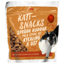 Užkandis katėms višt., sūrio sk. ICA, 180 g