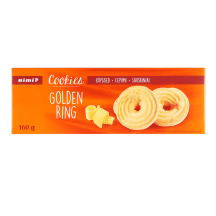 Sausainiai RIMI GOLDEN RING, 160 g