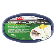 Mar. siļķu fil. gab. baltajā mērcē Rimi 300g