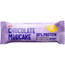 Šokolādes proteīna batoniņš ICA Mudcake, 45g