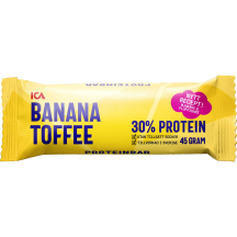 Proteīna bat. ICA ar banānu, īrisu garšu 45g