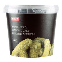 Hapukurgid Rimi 1kg/600g