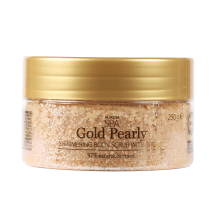 Ķermeņa skrubis Almeda Spa Gold Pearly 250g