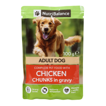Šunų ėdalas su višt. gab. NUTRIBALANCE, 100 g