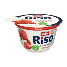 Rīsu putra Muller Riso ar zemeņu ievār. 200g