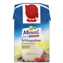 Vahukoor laktoosivaba Minus L  30% 200ml