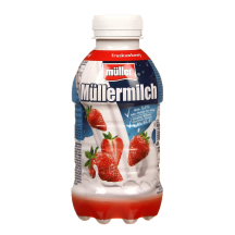 Dzēriens Mullermilch zemeņu 1,4% 400g