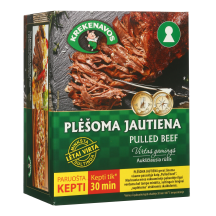 Virta plėšoma jautiena vakuume, a.r., 1kg