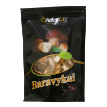 Skiltelėmis džiovinti baravykai, 50g