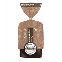 Visų grūdo dalių ruginė BIRŽŲ DUONA, 800 g
