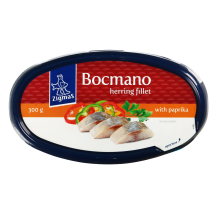 BOCMANO silkių filė su paprikomis ZIGMAS,300g