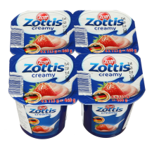 Braškinis desertas ZOTT ZOTTIS, 115 g