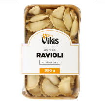 Koldūnai RAVIOLI su mėsos įdaru VIKIS, 350 g