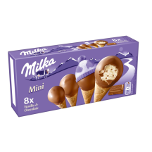 Ledai MILKA su pienišku šokoladu, 200 ml/141g