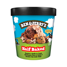 Šok. van. valg. ledai BEN&JERRY'S, 465ml/406g
