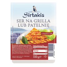 Sūris kepimui su čili SIRTAKIS, 45 %, 100 g