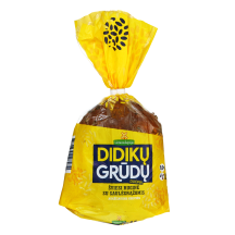 DIDIKŲ šviesi duona su saulėgr. sėkl., 390 g