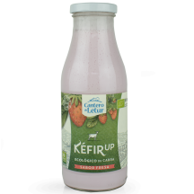 Ekol. kefyras CANTERO UP, braškių sk. 500 ml