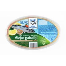 Atlantijas makreles gab. želejā 300g/110g