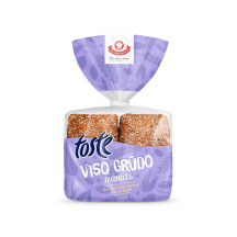 Viso grūdo duonelės TOSTE, 220 g