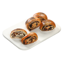 Pyragėliai su aguonų ir riešutų įdaru, 1 kg