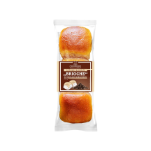 Bandelės BRIOCHE su šokolado gabal., 200 g