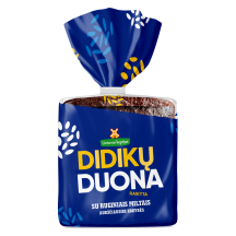 DIDIKŲ duona su ruginiais miltais, 280 g