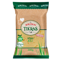 Sūris ROKIŠKIO TIKRAS, 45 %, 200 g