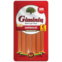 Virtos GIMINIŲ dešrelės, a.r., 860g