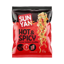 Greitai paruošiami makaronai aštraus skonio SUN YAN, 65 g