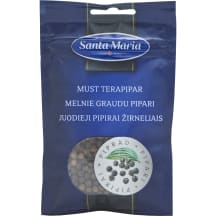 Juodieji pipirai SANTA MARIA (žirneliais), 22 g
