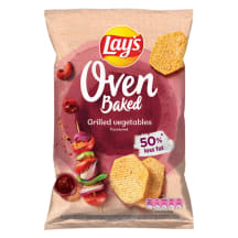 Grilyje keptų daržovių skonio bulvių traškučiai LAYS, 110 g