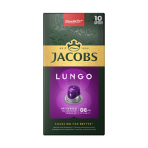 JACOBS LUNGO 8 INTENSO maltos kavos kapsulės, 10 vnt