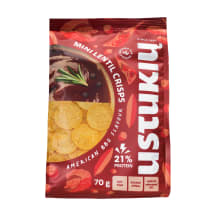 Barbekiu skonio mini lęšių trapučiai USTUKIŲ MALŪNAS, 70 g