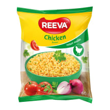 Greitai paruošiami makaronai vištienos skonio REEVA, 60 g