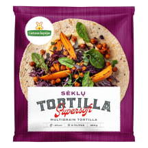 Daugiagrūdės tortilijos LIETUVOS KEPĖJAS, 25 cm, 360 g