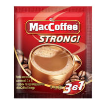 Kavos gėrimas su saldikliu MACCOFFEE STRONG 3 in 1, 16 g